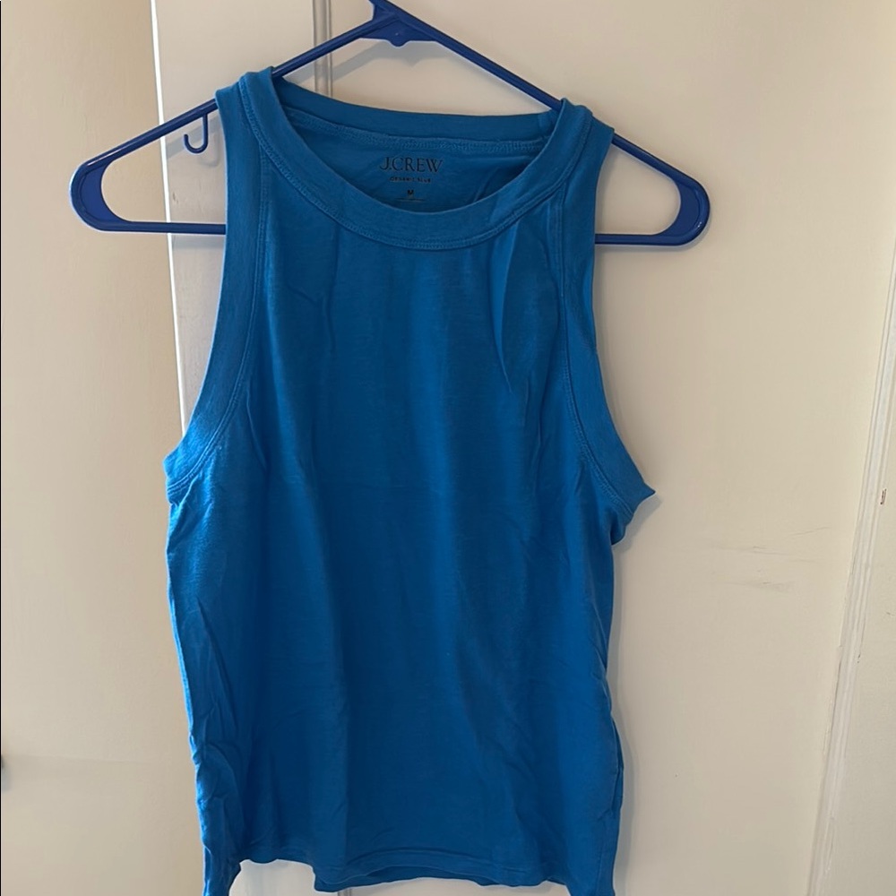 J. Crew Women's Blue Tank Top